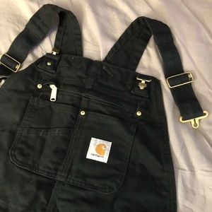 Carhartt Black Overalls 34/34